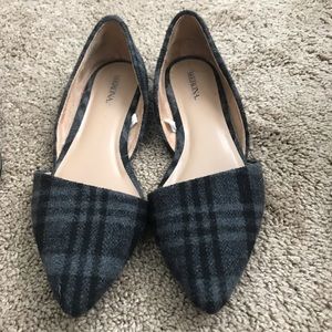 Merona plaid flats